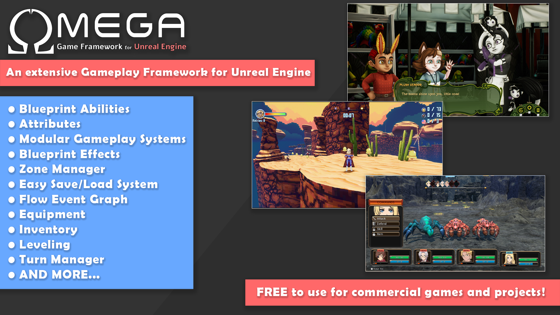 Omega Game Framework screenshot